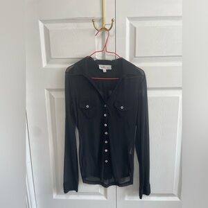 Womens long sleeve lace shirt